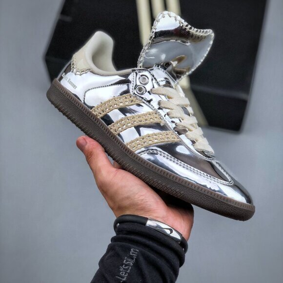Adidas Samba Wales Bonner Silver sneakers - Picture 1 of 5